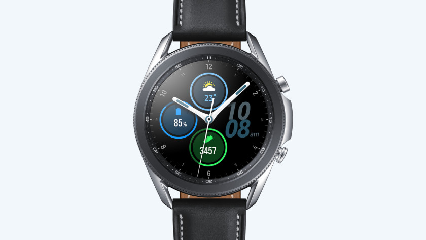 Samsung Galaxy Watch3 zilver, ECG, bloeddrukmeter