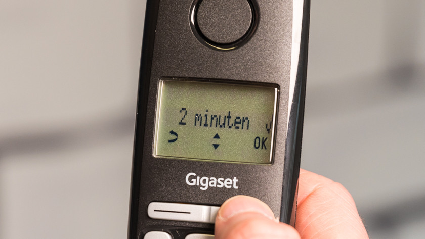opnamelengte antwoordapparaat.