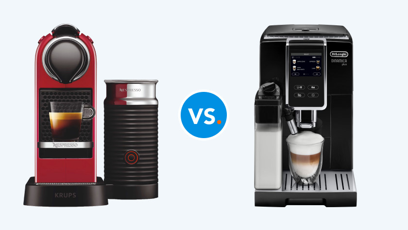 Nespresso vs volautomaten