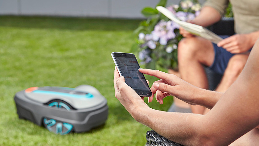Step 3: do you want to be able to set up the robot lawn mower via the Gardena Smart App?