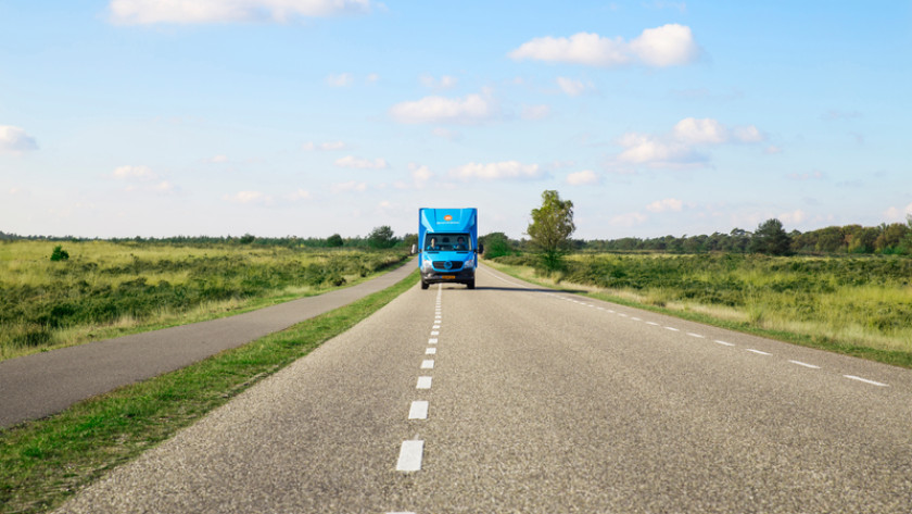 Coolblue gasoline van