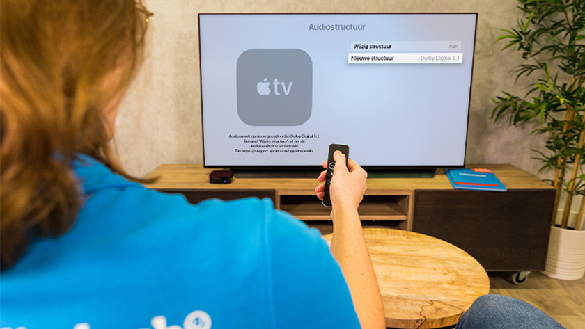 Select the audio format