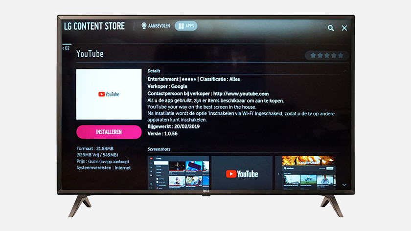 Wens vier keer galerij How do I set up apps on my LG smart TV? - Coolblue - anything for a smile