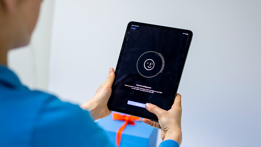 The Apple iPad with Face ID