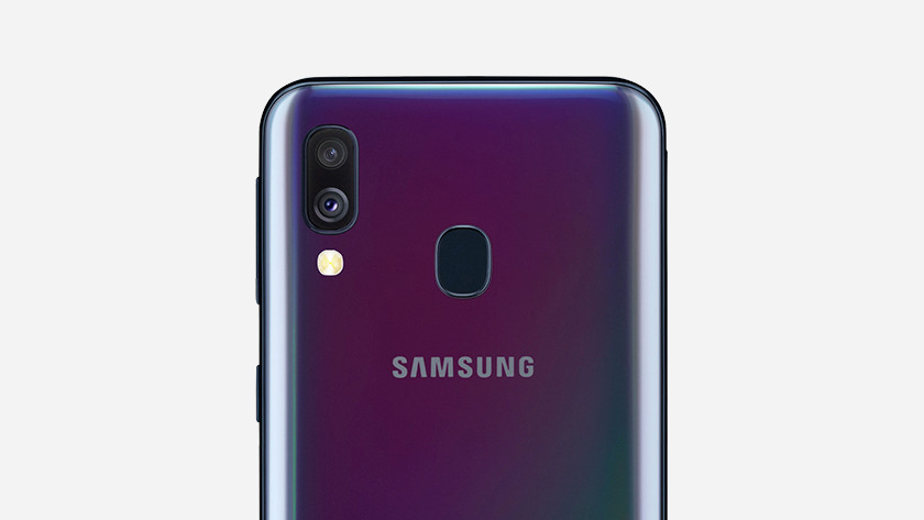 samsung galaxy a40 camera