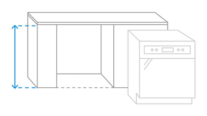 dishwasher machine size