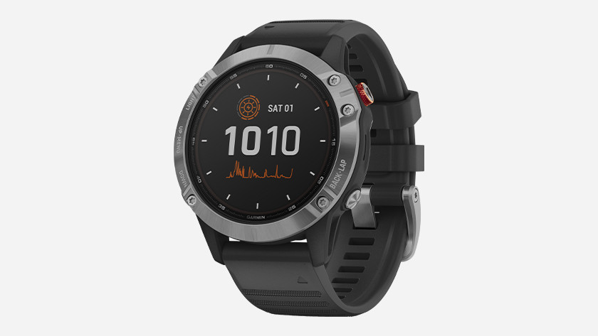 Garmin Fenix 6 Solar scherm power glass