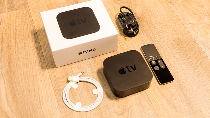 Serienummer op verpakking Apple TV