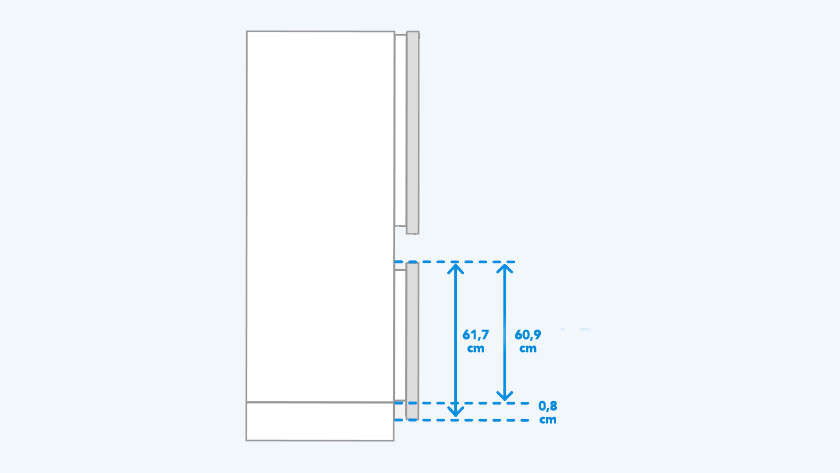 Measure bottom door panel