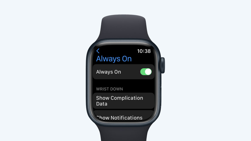 Always on best sale screen apple watch