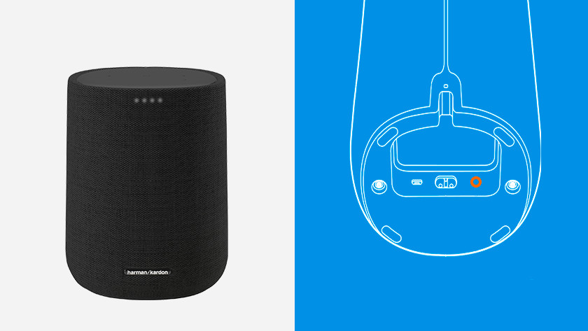 This is you reset your Harman Kardon speaker - Coolblue - a smile