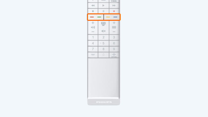 How does the Philips OLED remote work? - Coolblue - anything for a smile