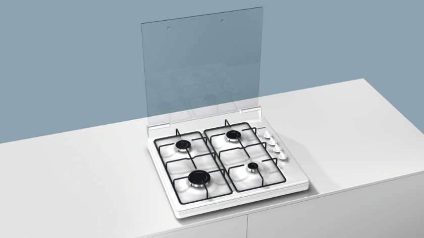 Freestanding gas cooktop