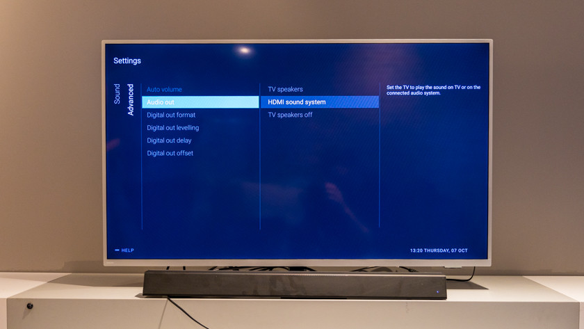 How to connect the HDMI accessory device to my Philips TV?