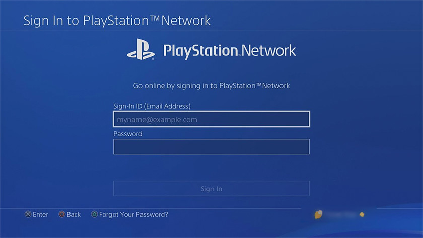 Playstation login fortnite