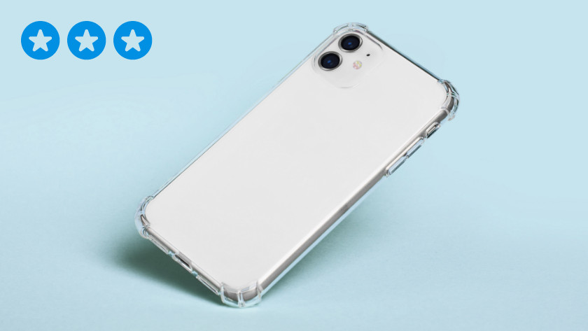 Fall protection hybrid glass screen protector