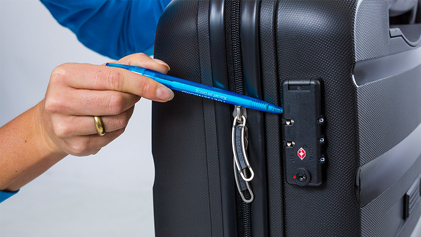 setting tsa lock american tourister