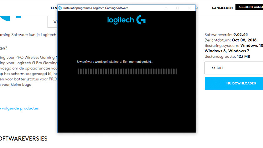 Logitech gaming mouse software 8.82