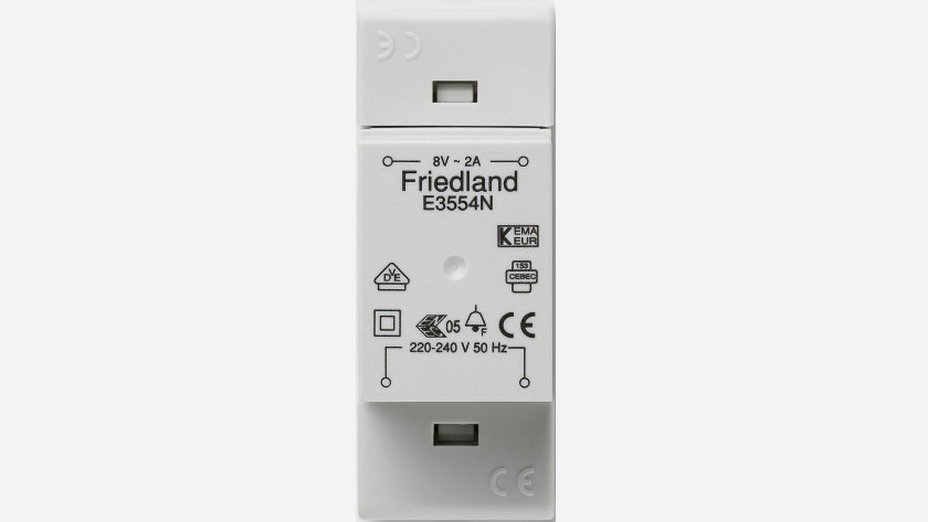 Friedland doorbell wiring 0 1 2 3/8