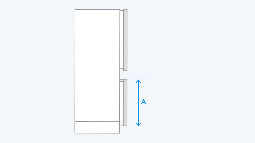 Measure bottom door panel