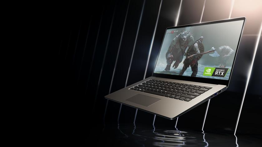 Gaming laptop met NVIDIA GeForce RTX 3000 serie videokaart