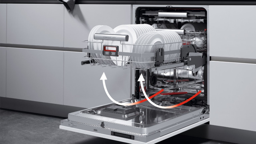 Vaatwasser met ComfortLift