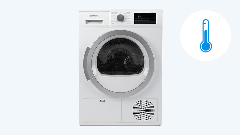 Droogtemperatuur condensdroger