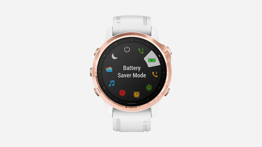fenix 5 menu