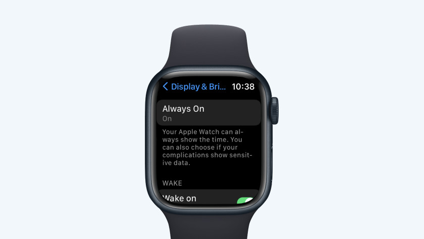 How to turn off always on display best sale apple watch