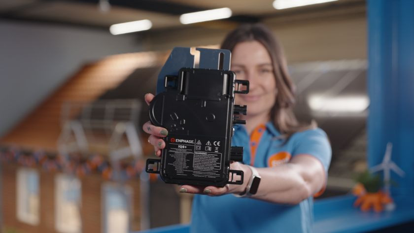 Coolbluer with Enphase micro inverter