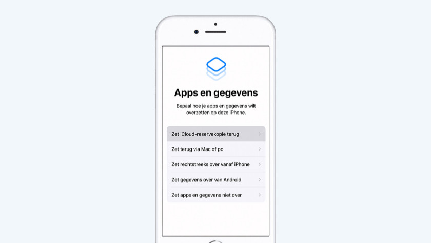 iphone gegevens overzetten