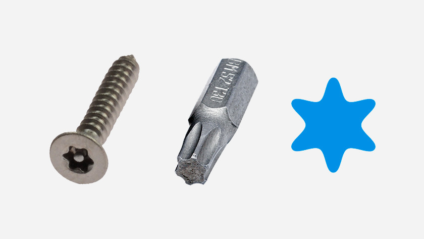 star shaped screw bit