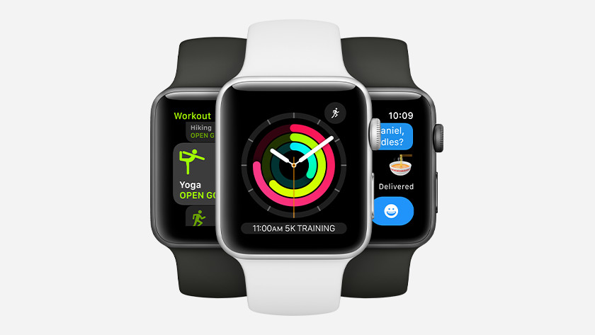 Apple Watch Series 3 optical heart rate sensor