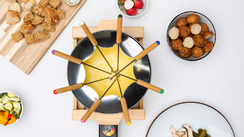 Cheese fondue set