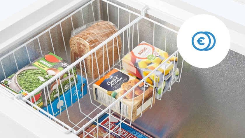 Energieklasse E vrieskist bespaart minder