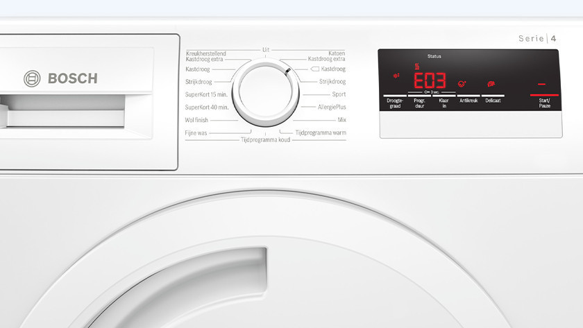 Help library: Error Codes - Laundry Dryer