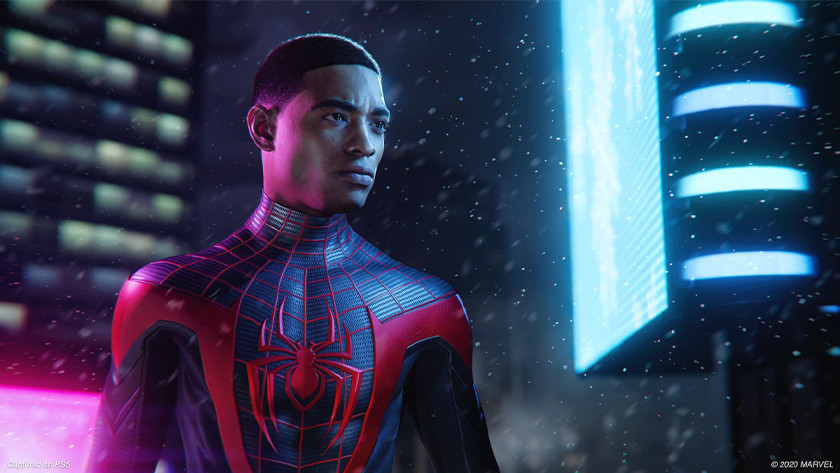 Spider-Man: Miles Moralis PlayStation 5'te.