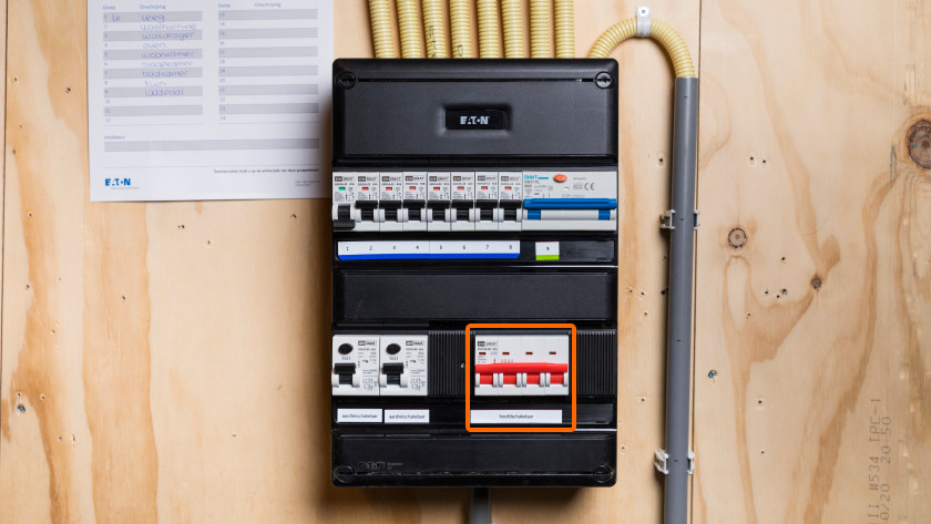 Main switch fuse box