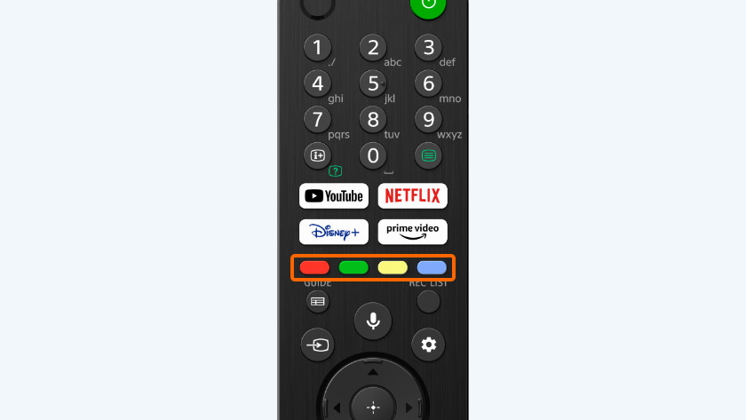 How does the remote of your Sony TV work? - Coolblue - anything for a smile