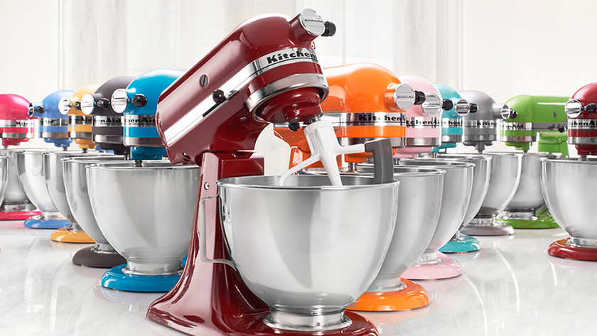 Tot ziens Interpunctie Overleven KitchenAid vs Kenwood stand mixers - Coolblue - anything for a smile