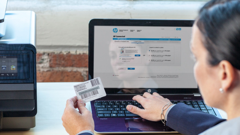Aanmelden HP Instant Ink