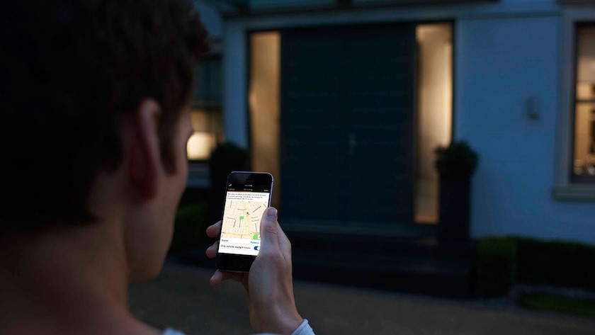 geofencing smart lights and thermostat