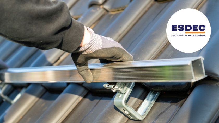 Esdec mounting system solar panels