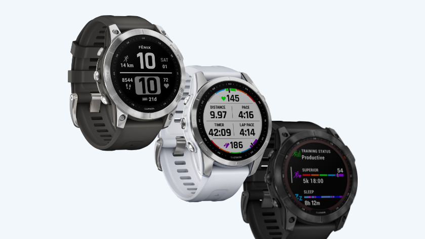 3 formaten Garmin Fenix 7