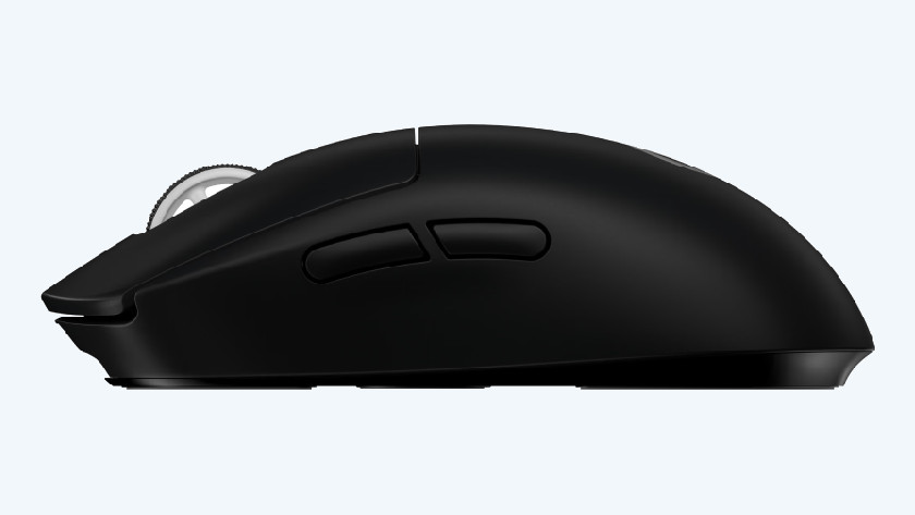 Mouse with 2 thumb buttons