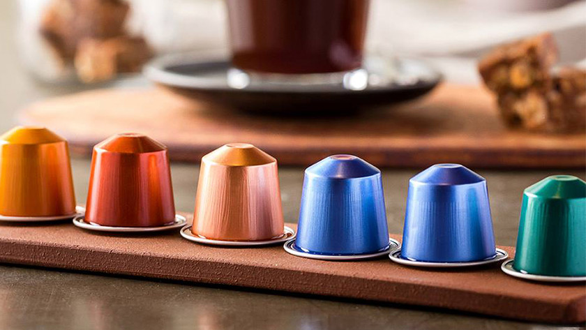 nespresso machine cups