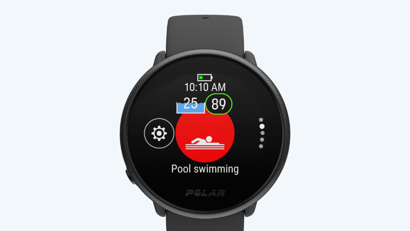 Polar Ignite smartwatch swimming function