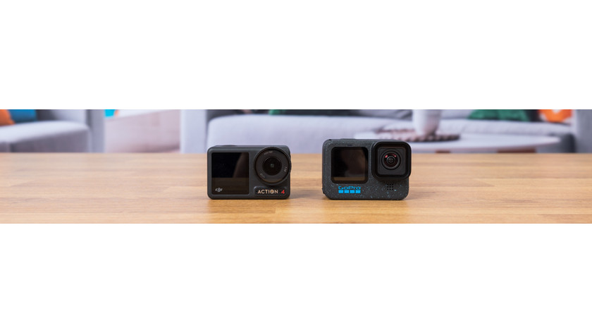 Compare the DJI Osmo Action 4 to the GoPro HERO 12