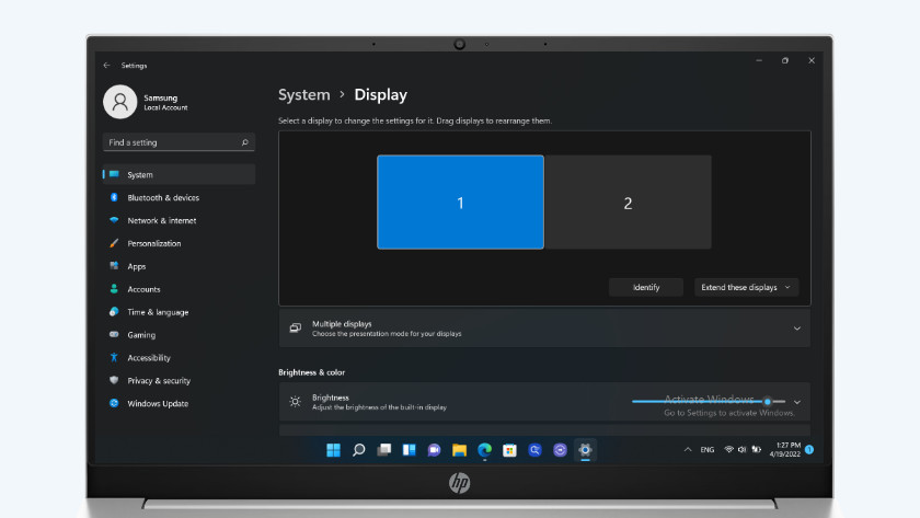How do I set up a second display? - Coolblue - anything for a smile