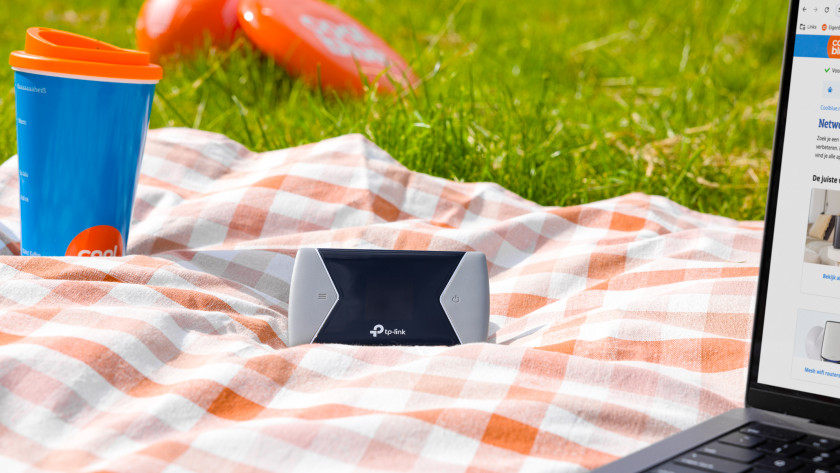 MiFi router outdoors